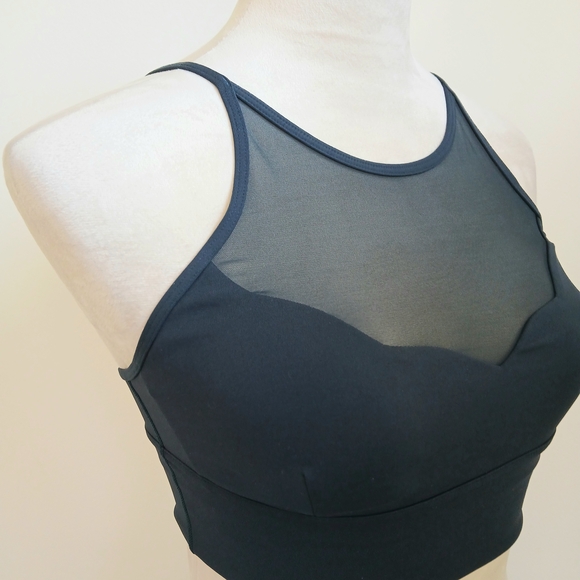 NWOT - Lululemon Athletica - Adore Your Core - Navy - Mesh Sports Bra - Size 4 - Picture 2 of 11